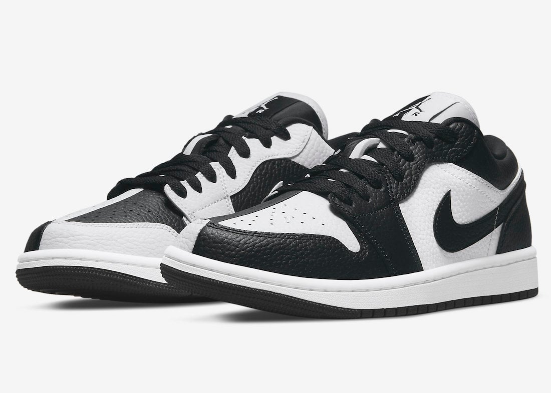 air jordan one low black and white