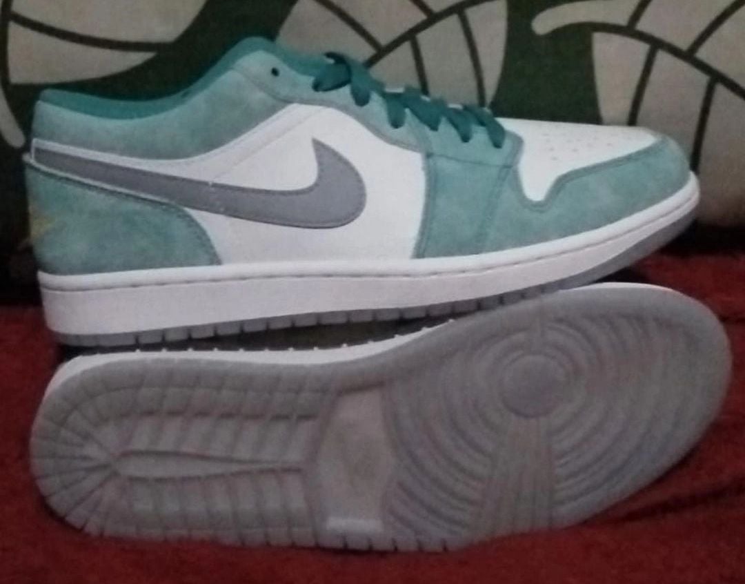 Air Jordan 1 Low New Emerald White Light Steel Grey DN3705-301 Release Date Info