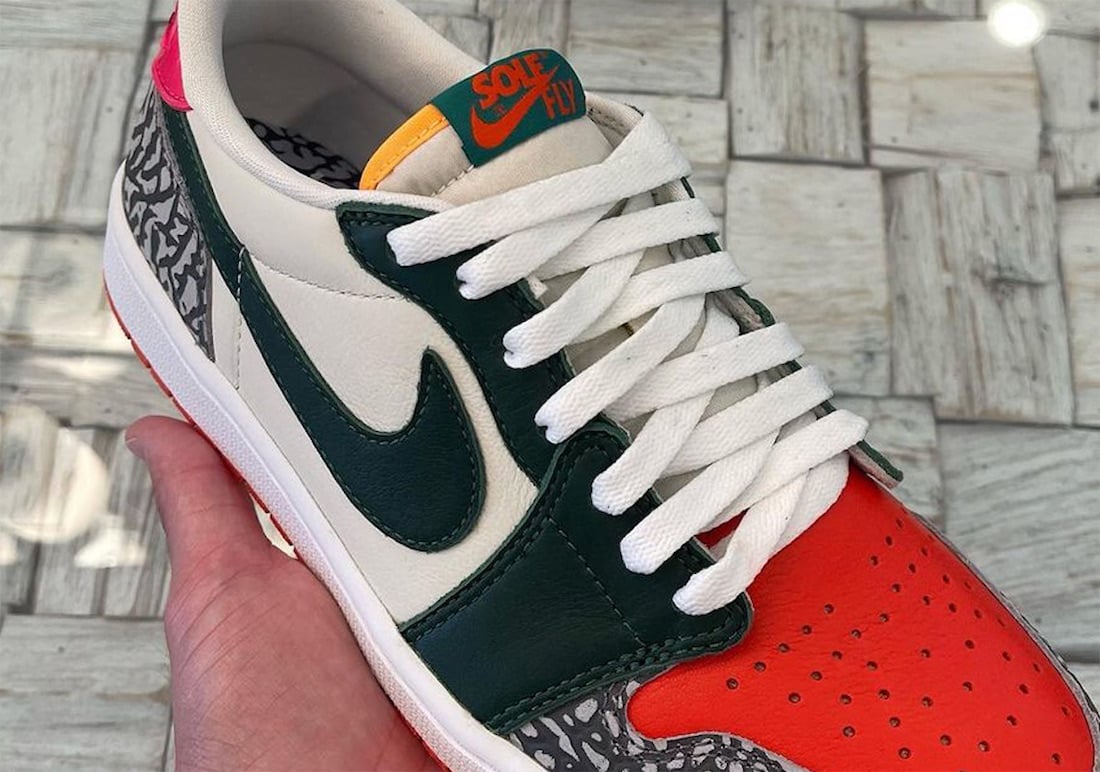 First Look: Air Jordan 1 Low OG ‘What The SoleFly’ Sample