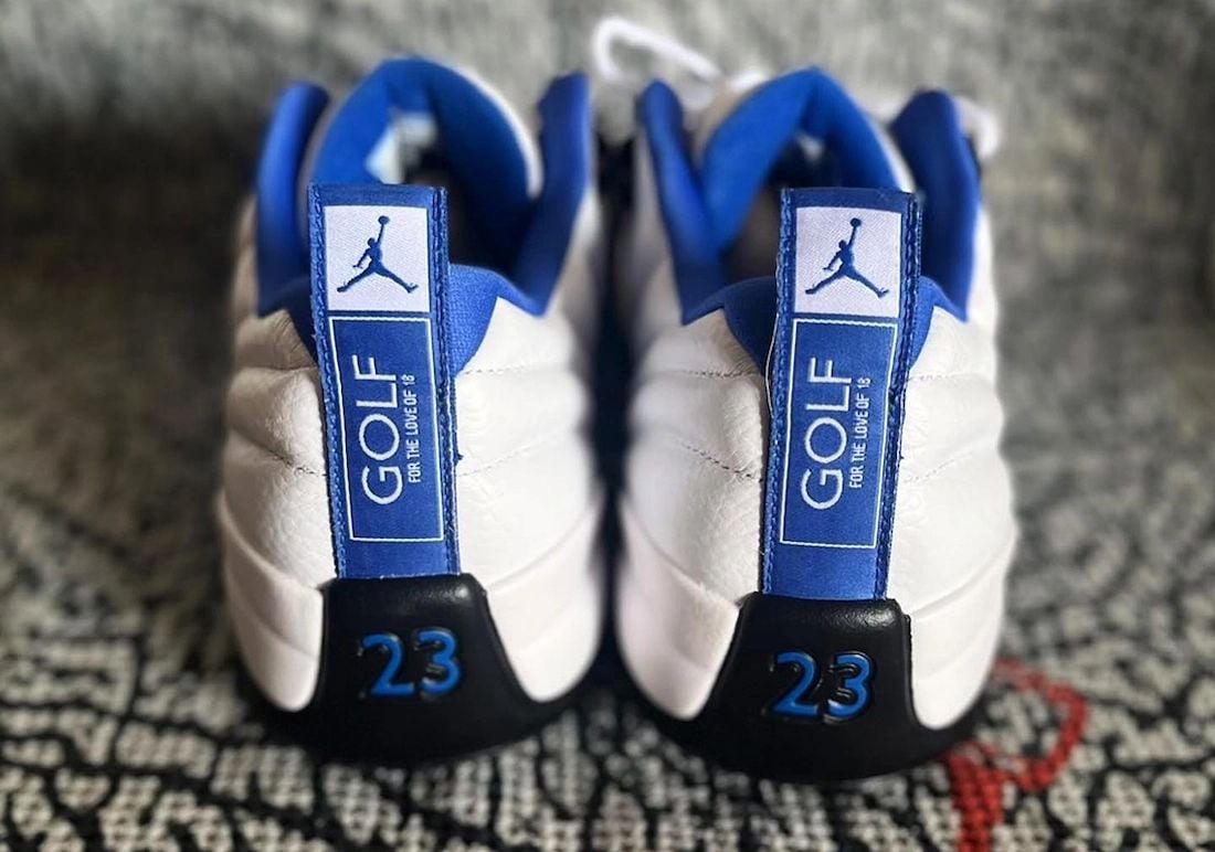 Air Jordan 12 Low Golf Laser White Blue Release Date Info