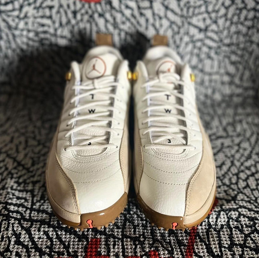 Air Jordan 12 Low Golf White Tan Release Date Info