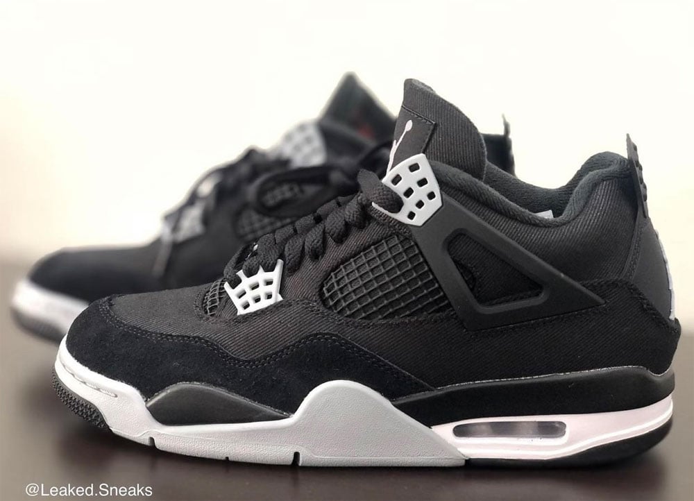 Air Jordan 4 Black Canvas DH7138-006 Release Date