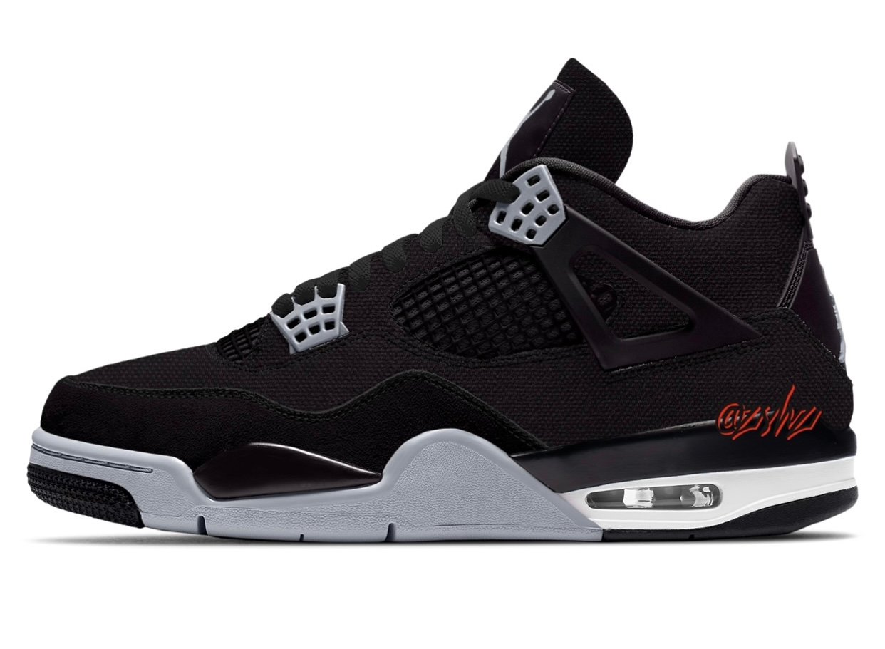 Air Jordan 4 Black Canvas DH7138-006 Release Date Info