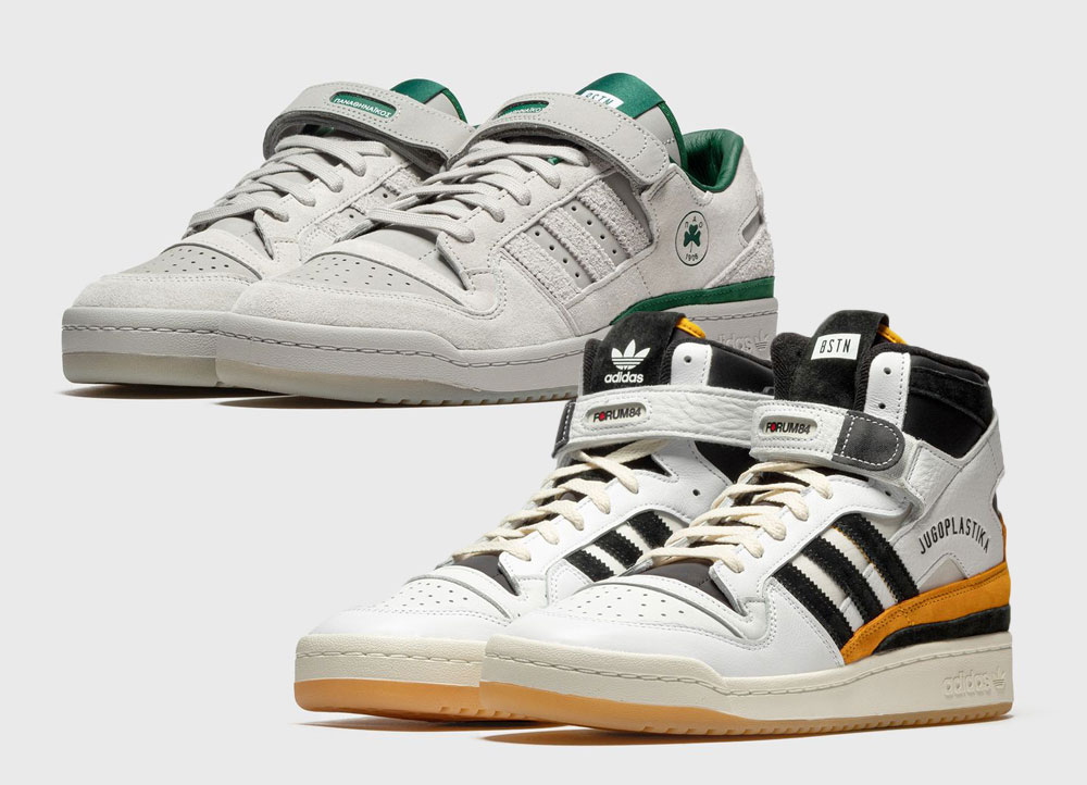 BSTN x adidas Forum 84 Low and High Pays Tribute to European Basketball Heritage