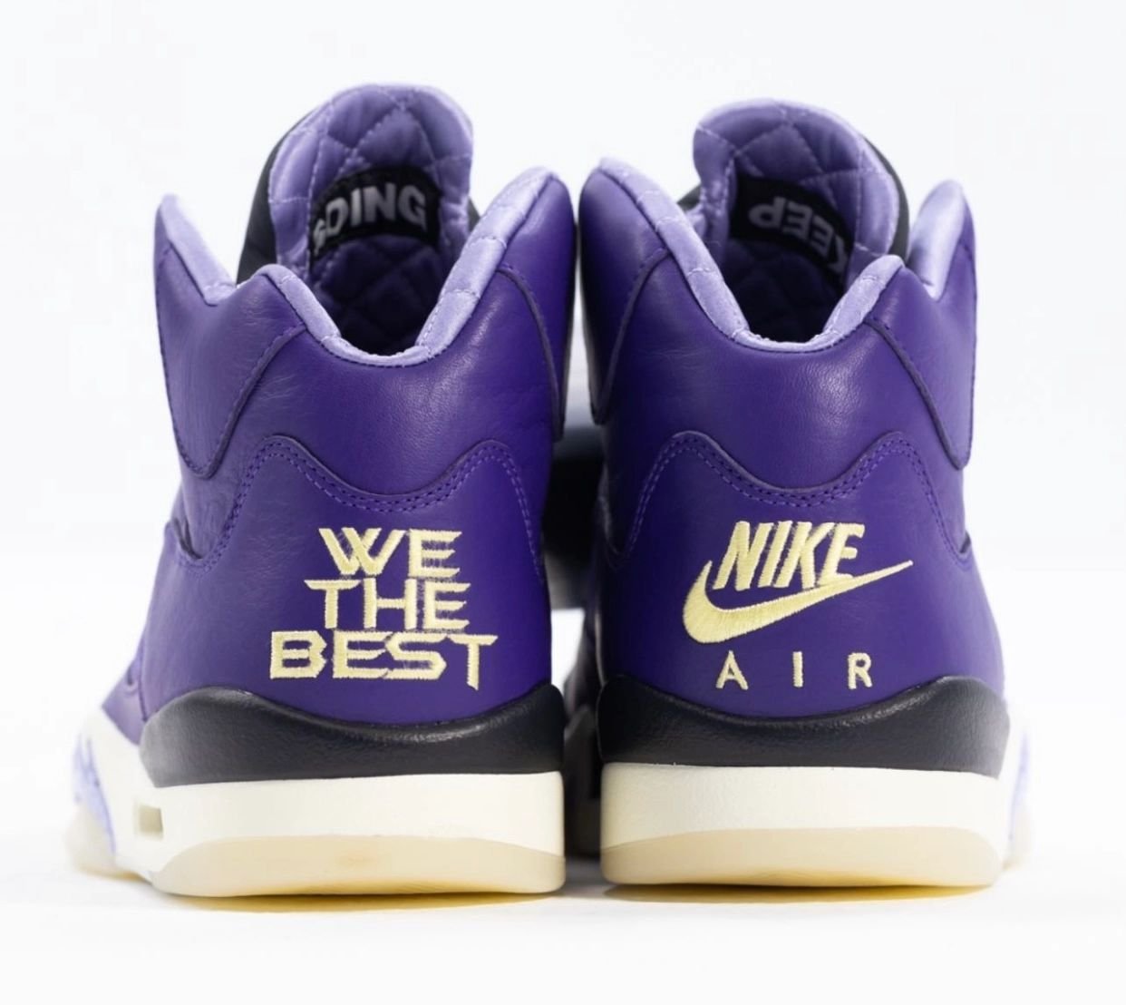 DJ Khaled Air Jordan 5 We The Best Purple Release Date Info