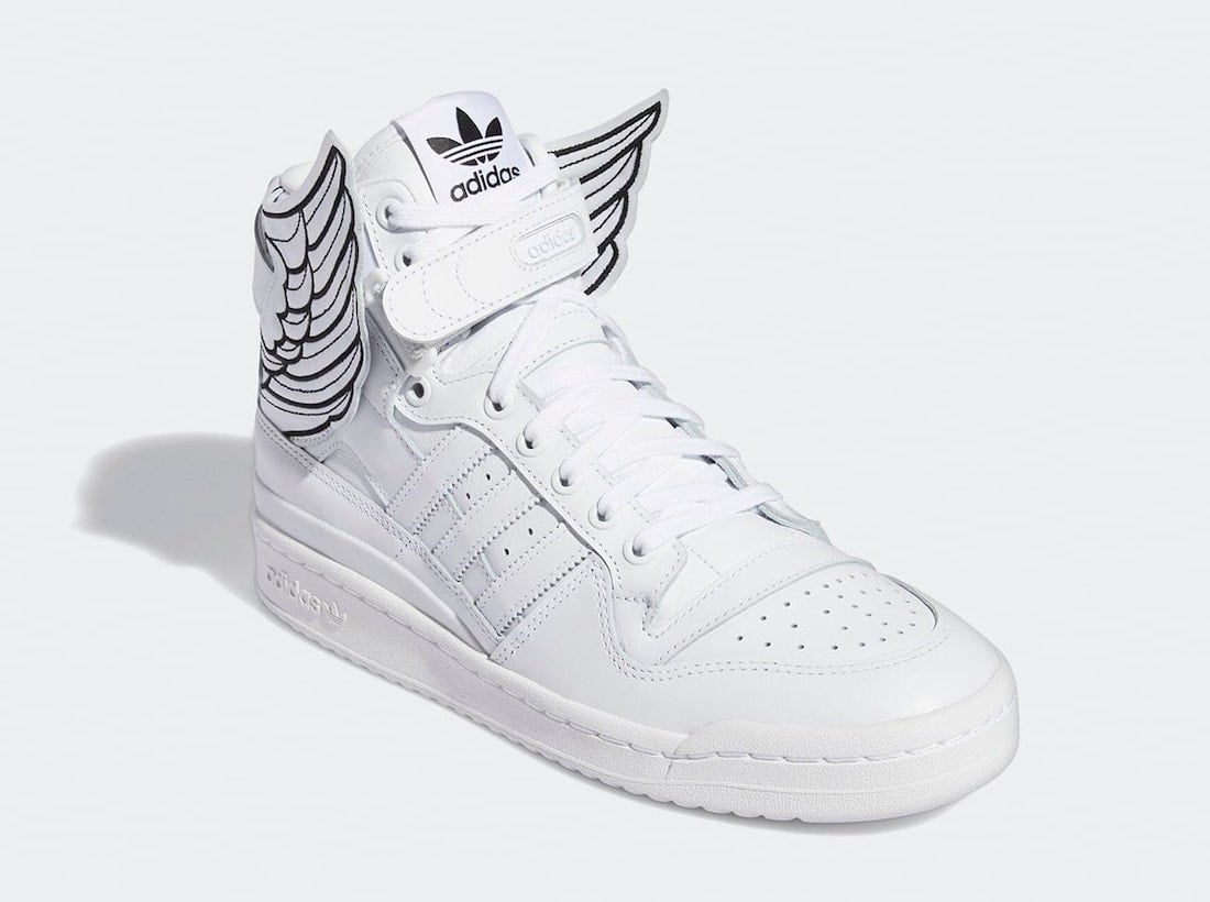 Jeremy Scott adidas Forum Hi Wings 4.0 White Black GX9445 Release Date Info