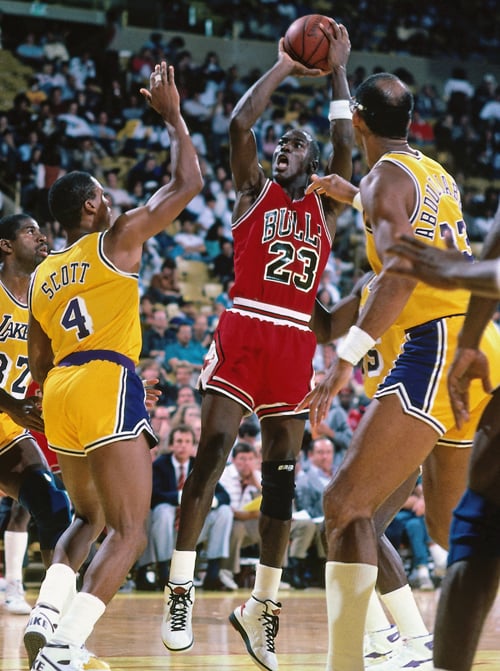 Michael Jordan vs. Los Angeles Lakers