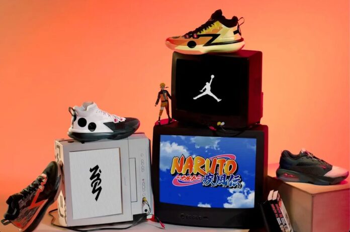 Jordan Brand Unveils Zion Williamsonâs Naruto x Jordan Zion 1 Collection - Sneaker News Release 
