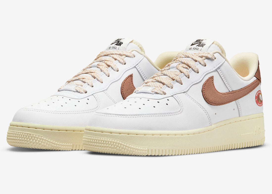 Goodwill Mastermind Resembles Nike Air Force 1 Coconut DJ9943-101 Release Date Info | SneakerFiles