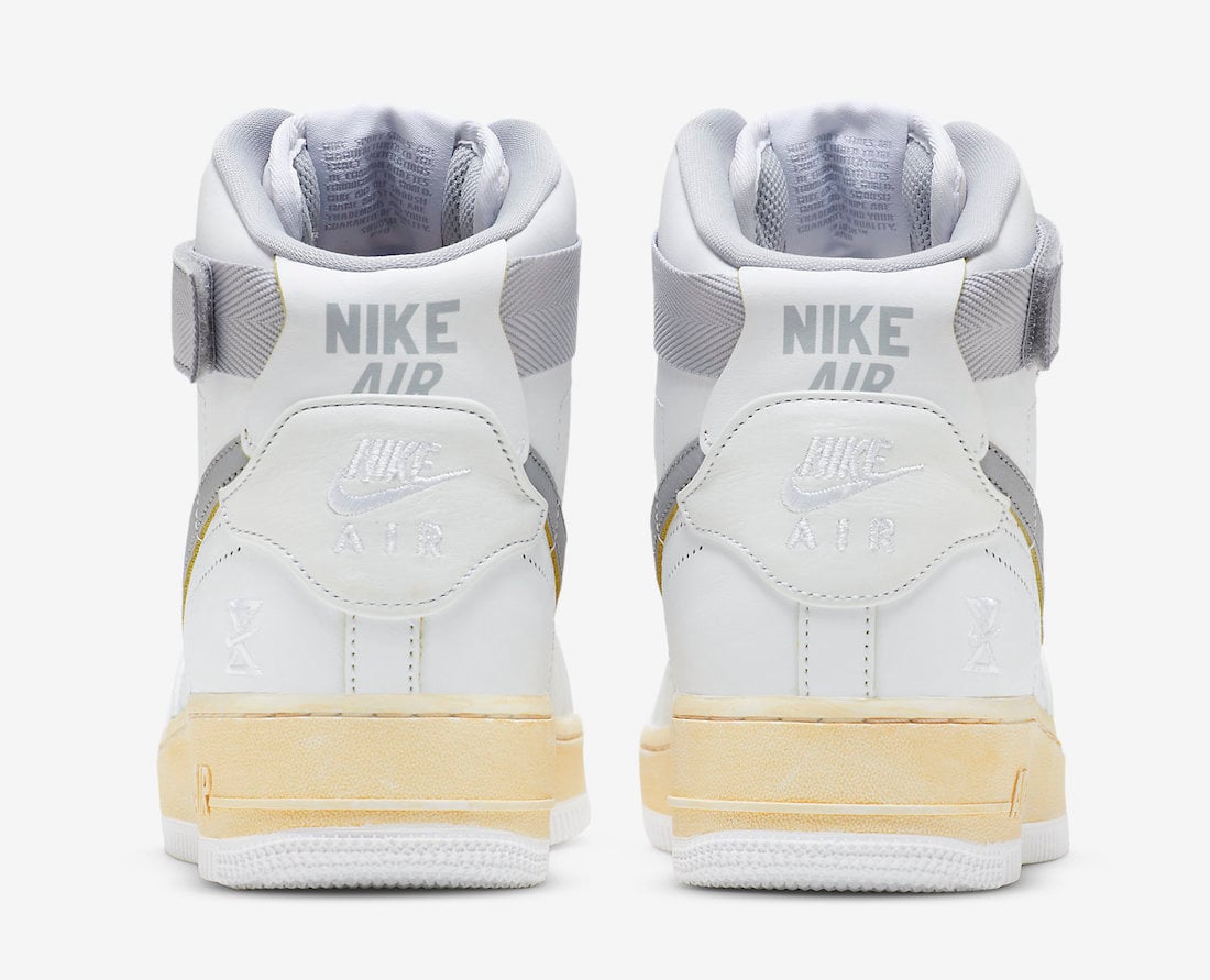 Nike Air Force 1 High White Grey DV4245-101 Release Date Info