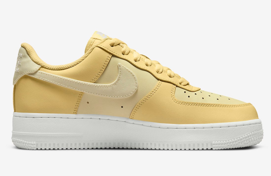 Nike Air Force 1 Low Cross Stitch Yellow DJ9945-700 Release Date Info