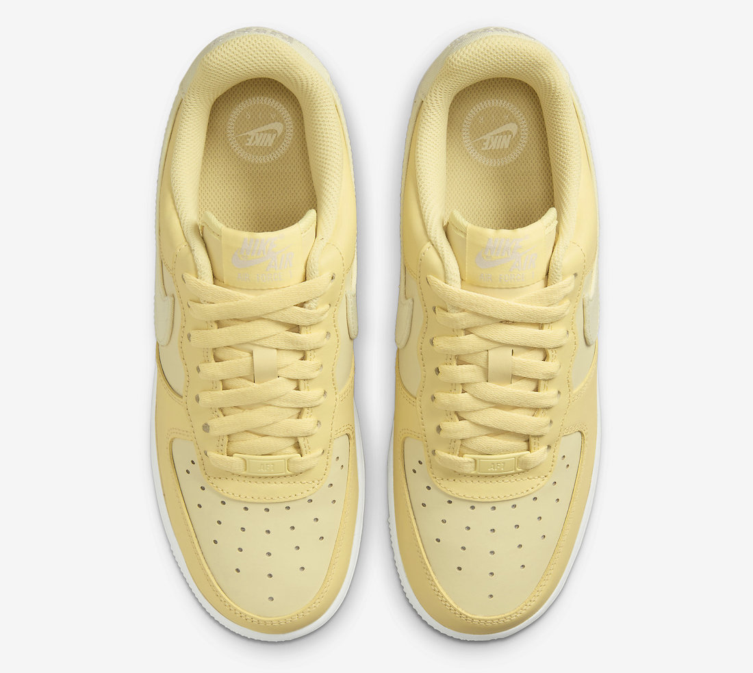 Nike Air Force 1 Low Cross Stitch Yellow DJ9945-700 Release Date Info