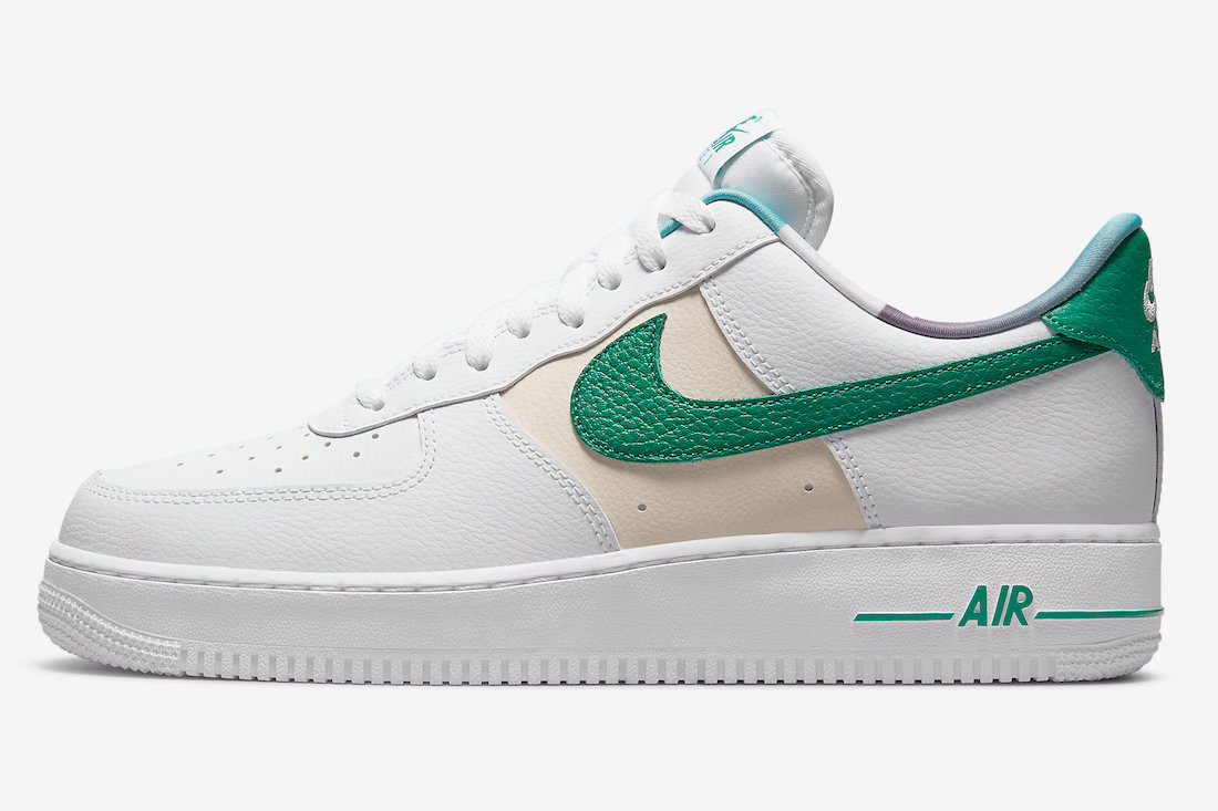 Nike Air Force 1 Low EMB White Malachite Pearl White DM0109-100 Release Date Info