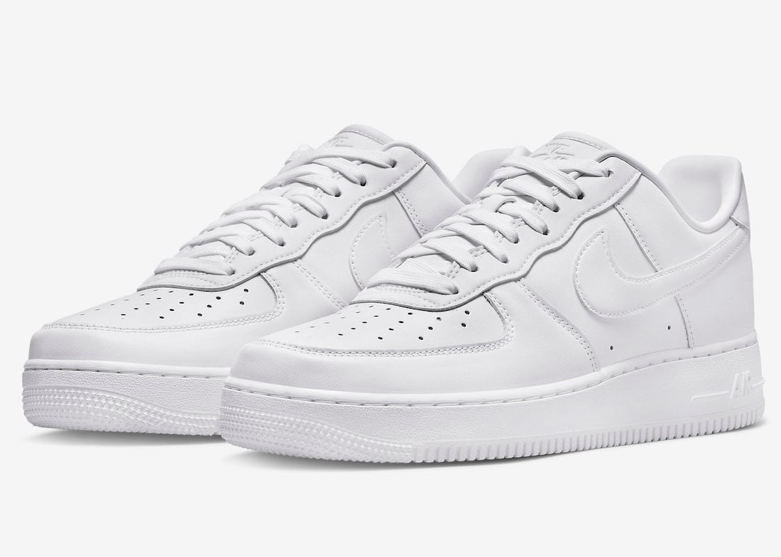 Nike Air Force 1 Low Fresh White DM0211-100 Release Date Info