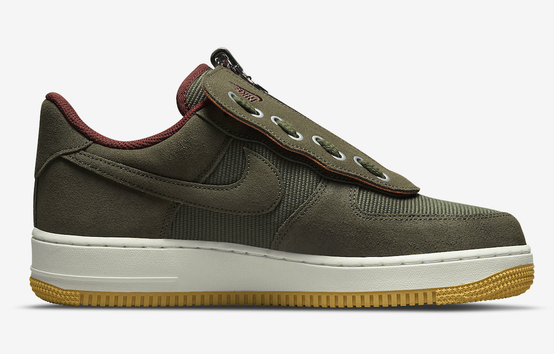 Nike Air Force 1 Low Shroud Olive Green DH7578-300 Release Date Info