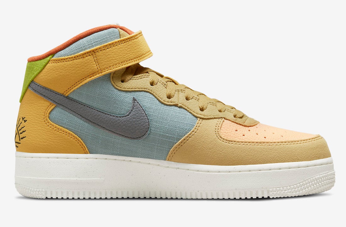 Nike Air Force 1 Mid Sun Club DQ4530-800 Release Date Info