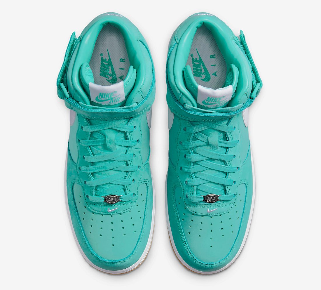 Nike Air Force 1 Mid Turquoise DV2219-300 Release Date Info