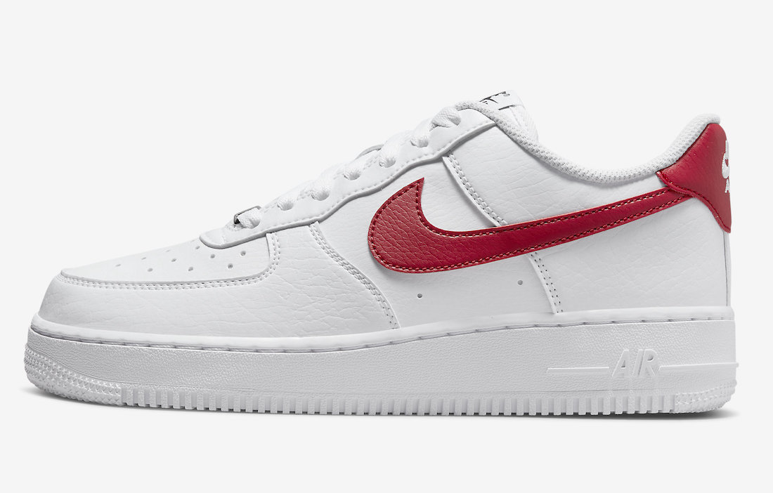 Nike Air Force 1 Next Nature White Red DN1430-102 Release Date Info