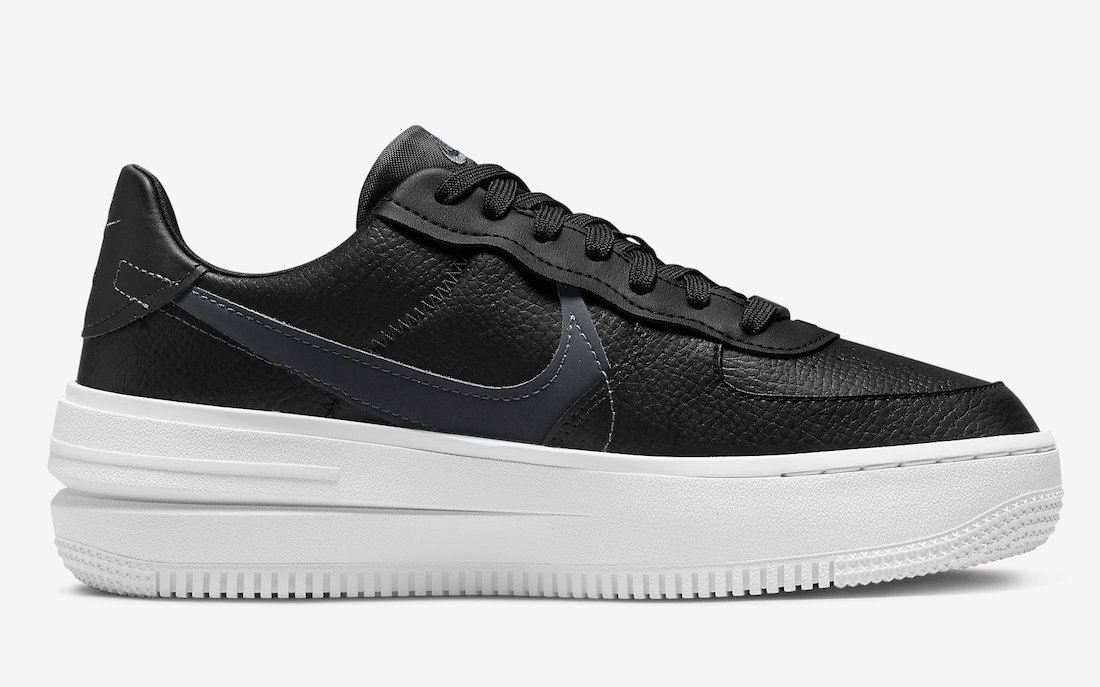 Nike Air Force 1 PLT.AF.ORM Black Grey White DJ9946-001 Release Date Info