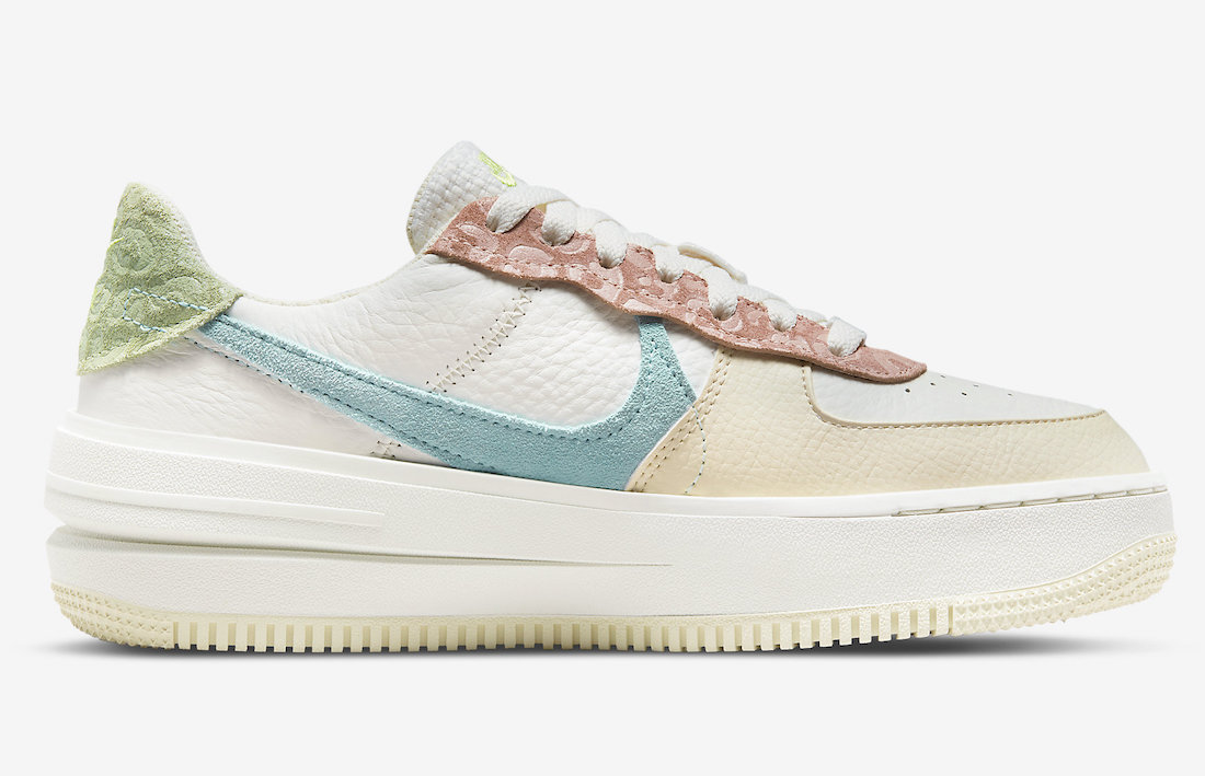 Nike Air Force 1 PLT.AF.ORM Pastel Leopard DX2671-100 Release Date Info