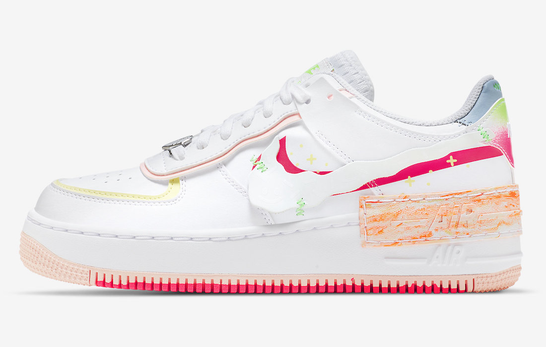 Nike Air Force 1 Shadow Pop Art DV1364-111 Release Date Info