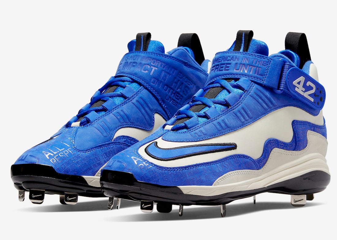 Nike Air Griffey 1 Cleat for Jackie Robinson Now Available
