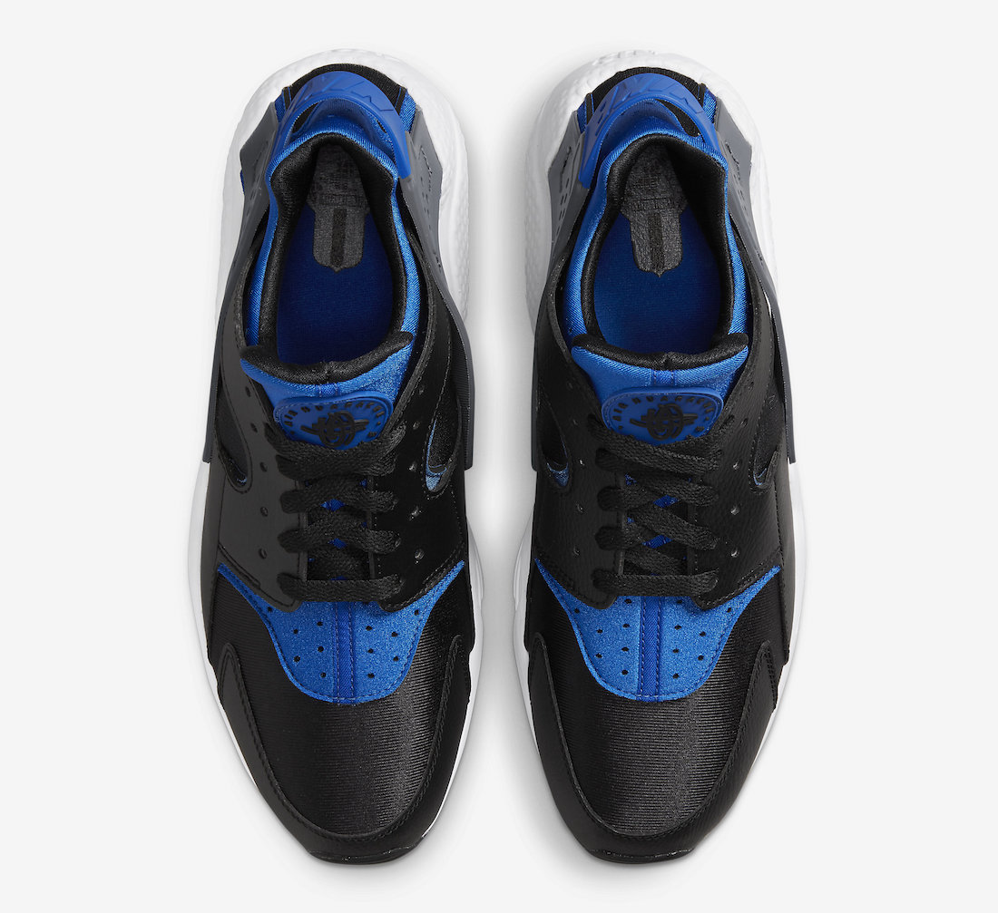 Nike Air Huarache Black Blue DV6493-001 Release Date Info