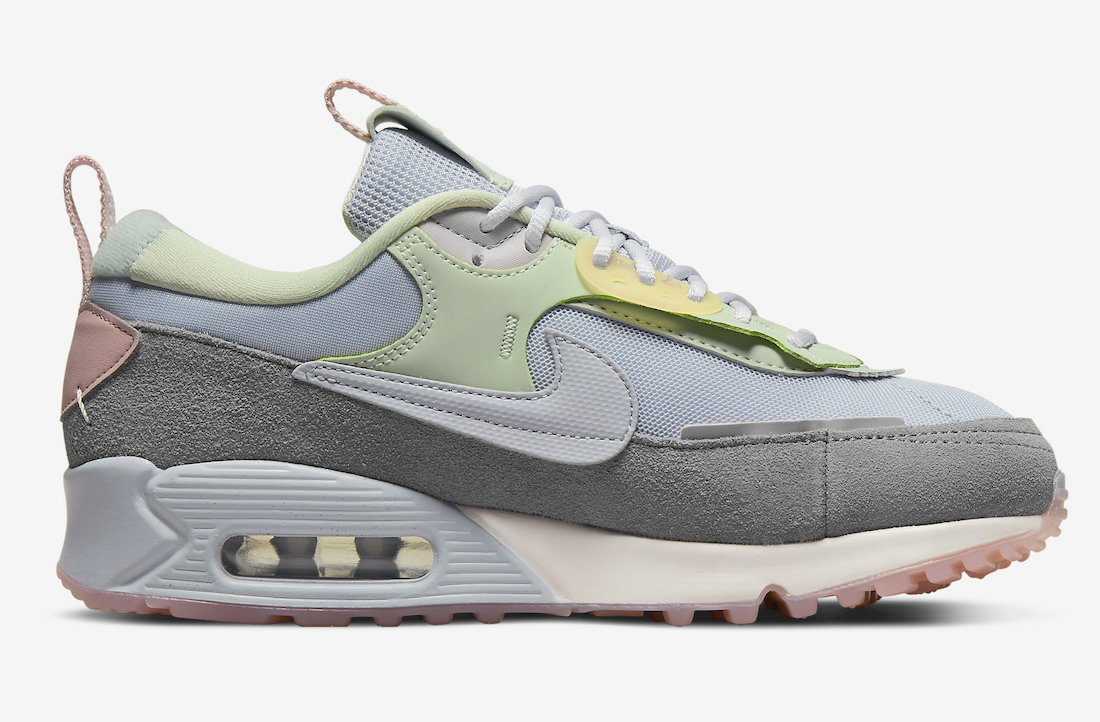 Nike Air Max 90 Futura Grey Green Yellow DM9922-001 Release Date Info