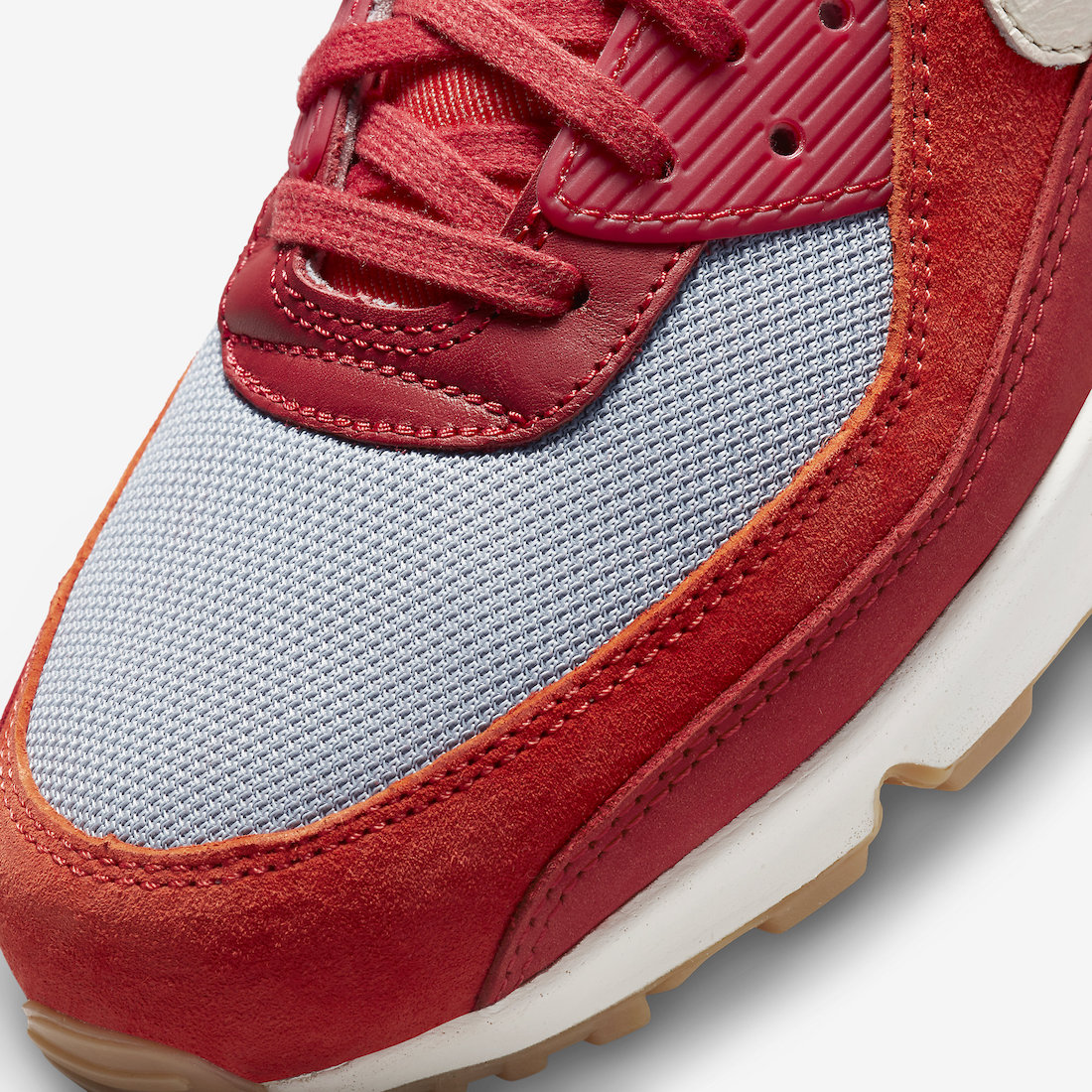 Nike Air Max 90 Gym Red Pale Ivory Habanero Red DH4621-600 Release Date Info