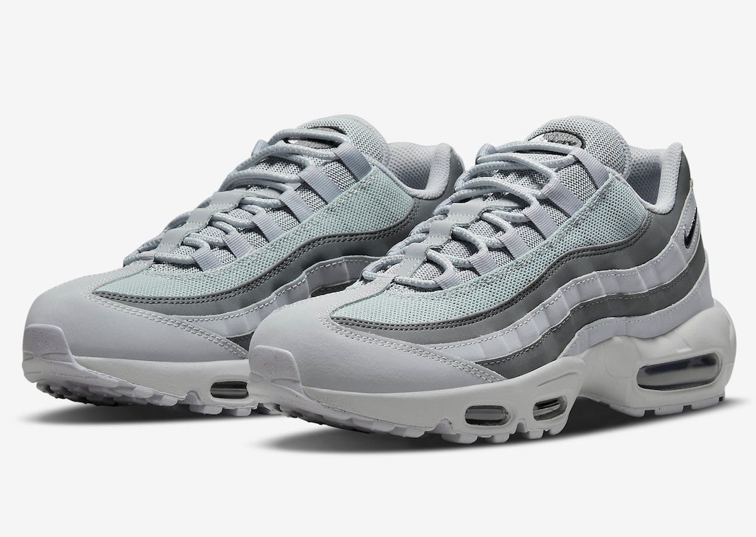 Nike Air Max 95 in Grey with Jewel Swooshes