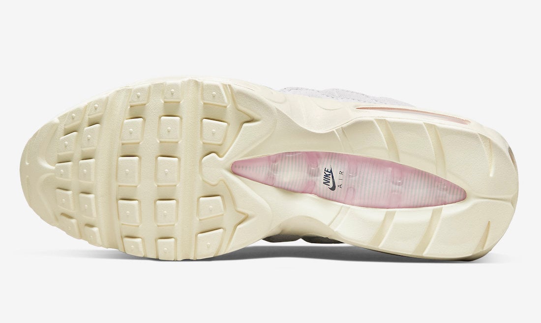 Nike Air Max 95 Grey Fog Pink Foam Coconut Milk DX2670-001 Release Date Info