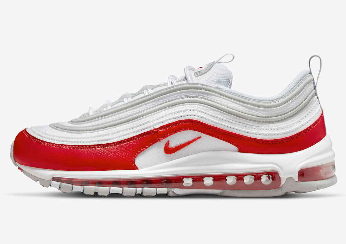 Nike Air Max 97 Air Max 1 White Red DX8964-100 Release Date Info