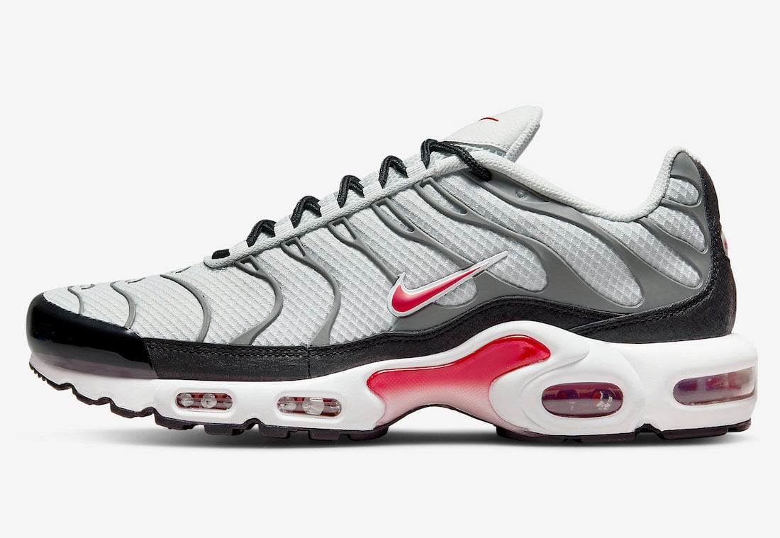 Nike Air Max Plus White Grey Black Red DM0032-002 Release Date Info