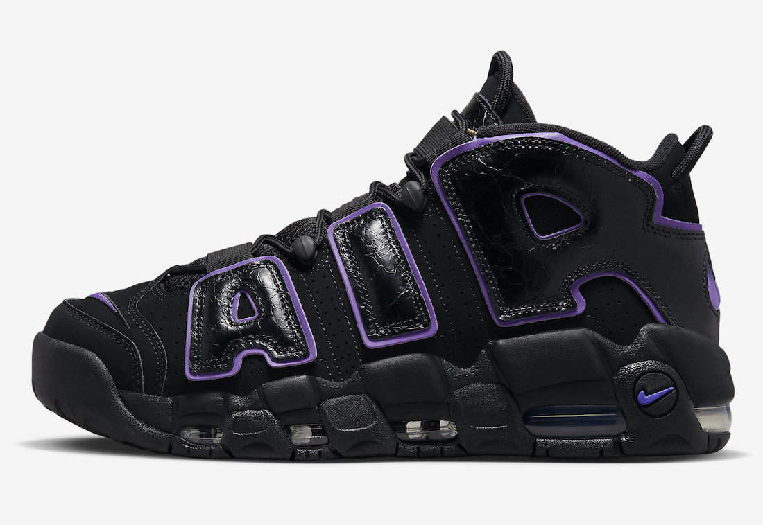 Nike Air More Uptempo Black Action Grape DV1879-001 Release Date Info