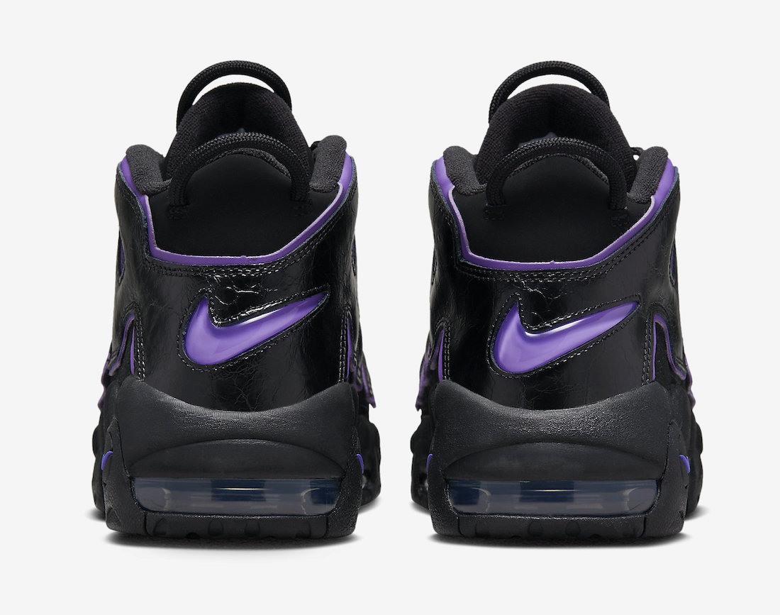 Nike Air More Uptempo Black Action Grape DV1879-001 Release Date Info