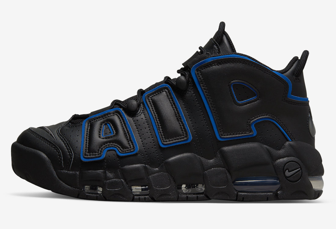 Nike Air More Uptempo Black Royal DV6487-001 Release Date Info