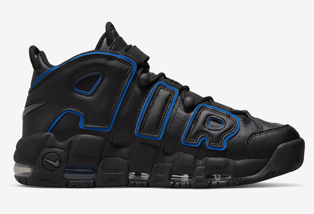 Nike Air More Uptempo Black Royal DV6487-001 Release Date Info