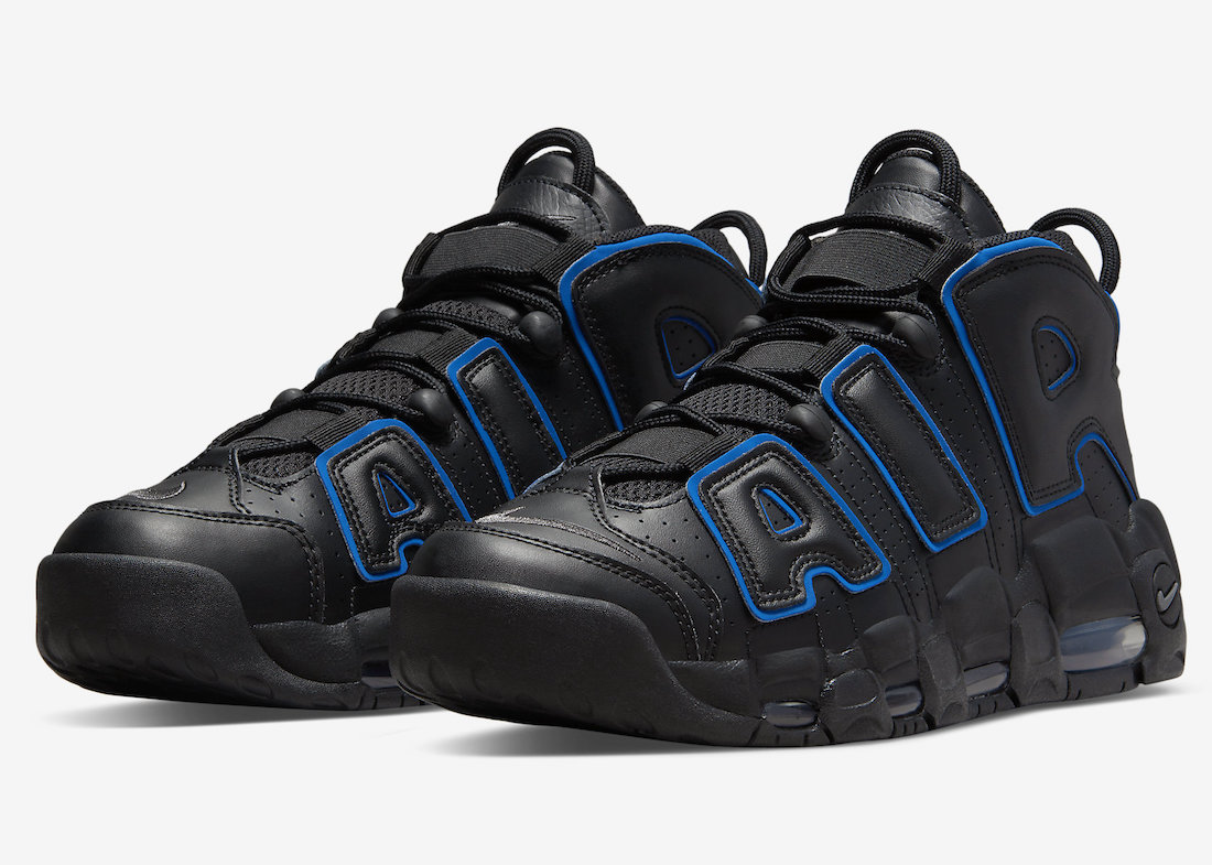 Nike Air More Uptempo Black Royal DV6487-001 Release Date Info