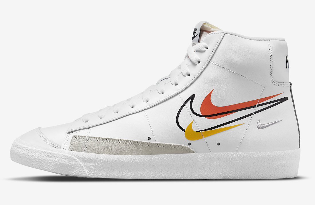 Nike Blazer Mid Multi Swoosh DN7996-100 Release Date Info