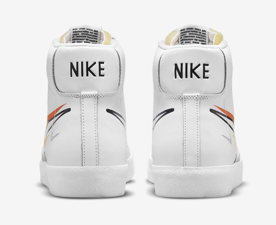 Nike Blazer Mid Multi Swoosh DN7996-100 Release Date Info