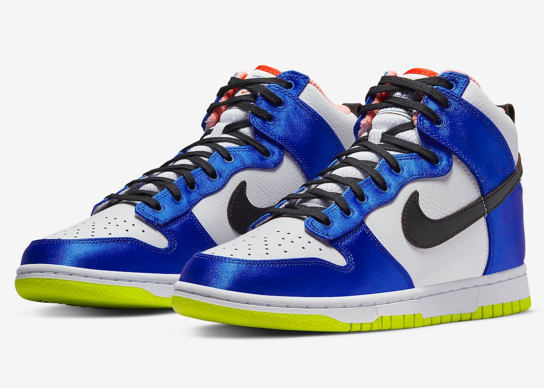 Nike Dunk High Blue Satin DV2185-100 Release Date Info