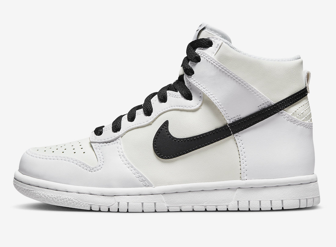 Nike Dunk High GS Sail White Black DB2179-108 Release Date Info