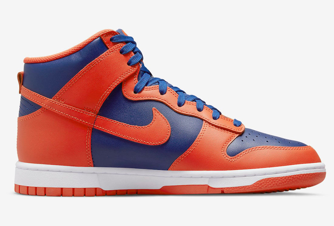 Nike Dunk High Orange Blue DD1399-800 Release Date Info