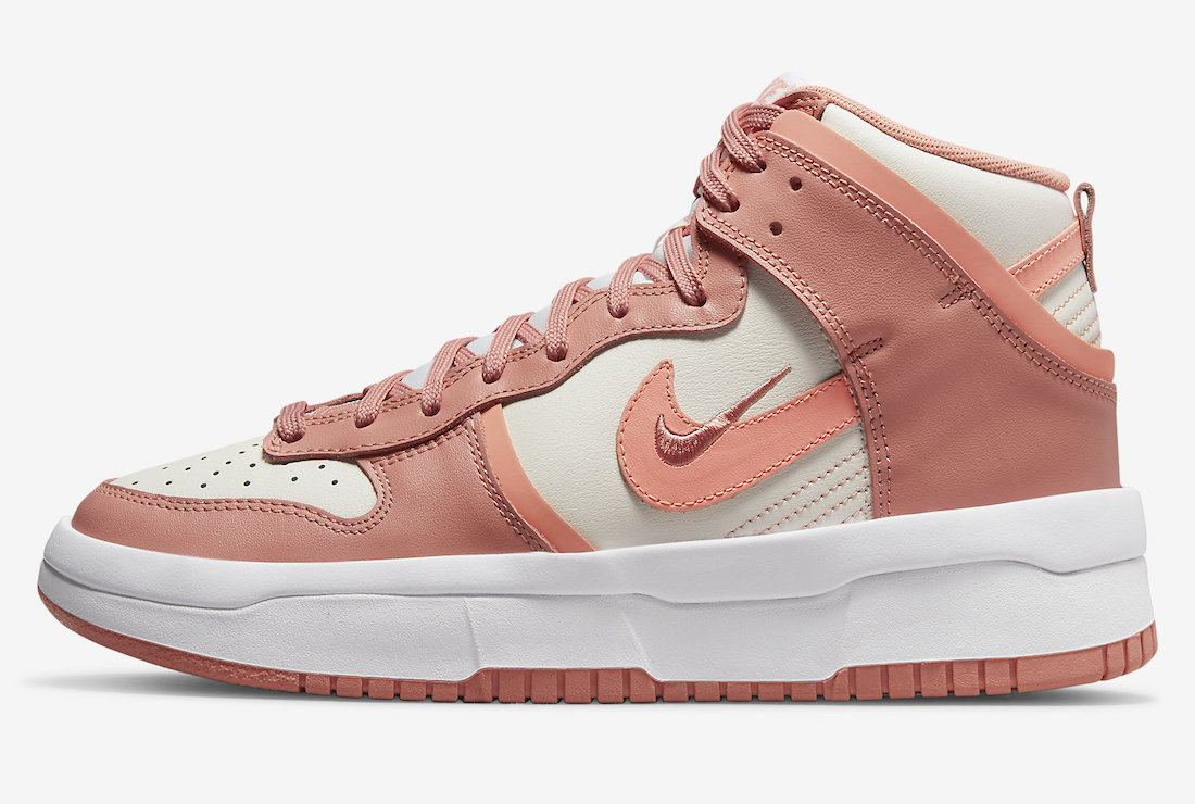 Nike Dunk High Up Sail Light Madder Root DH3718-107 Release Date Info