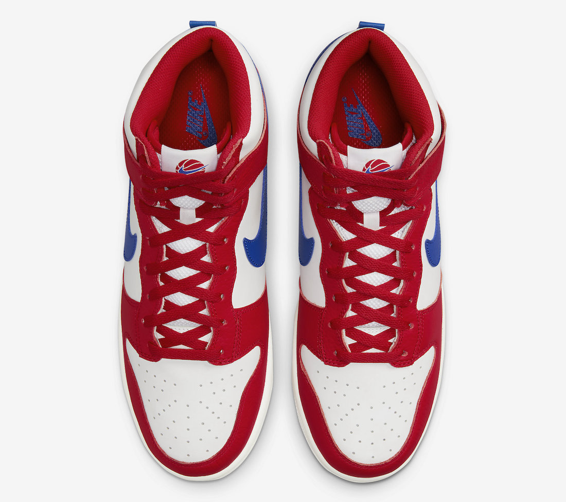 Nike Dunk High USA Red White Blue DX2661-100 Release Date Info