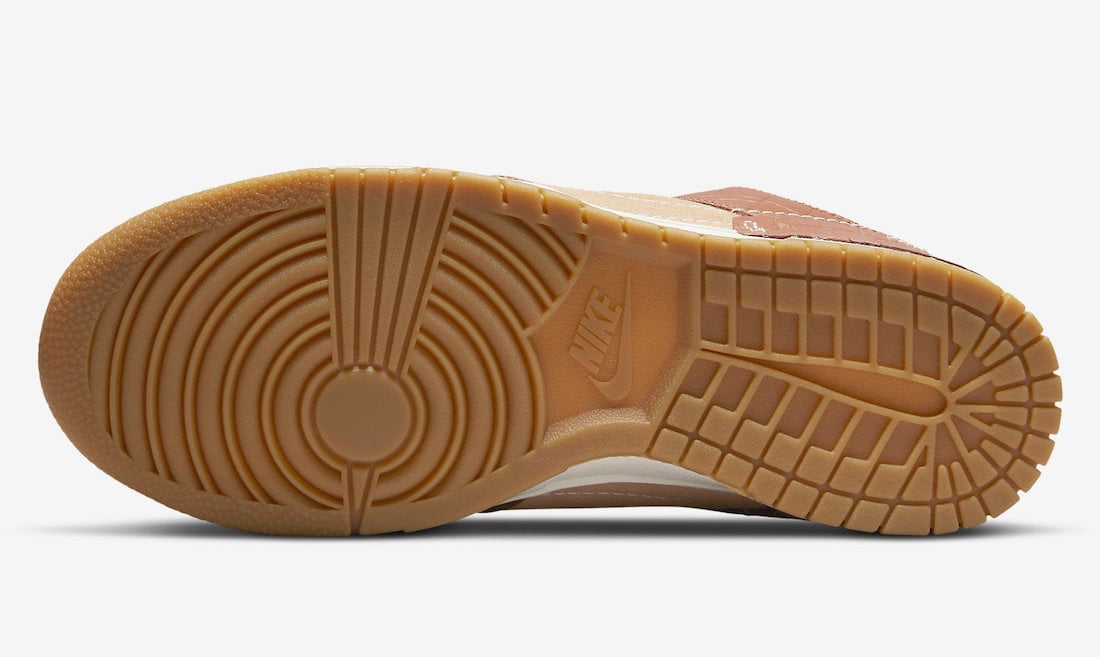 Nike Dunk Low Disrupt 2 Brown Croc DV1026-215 Release Date Info
