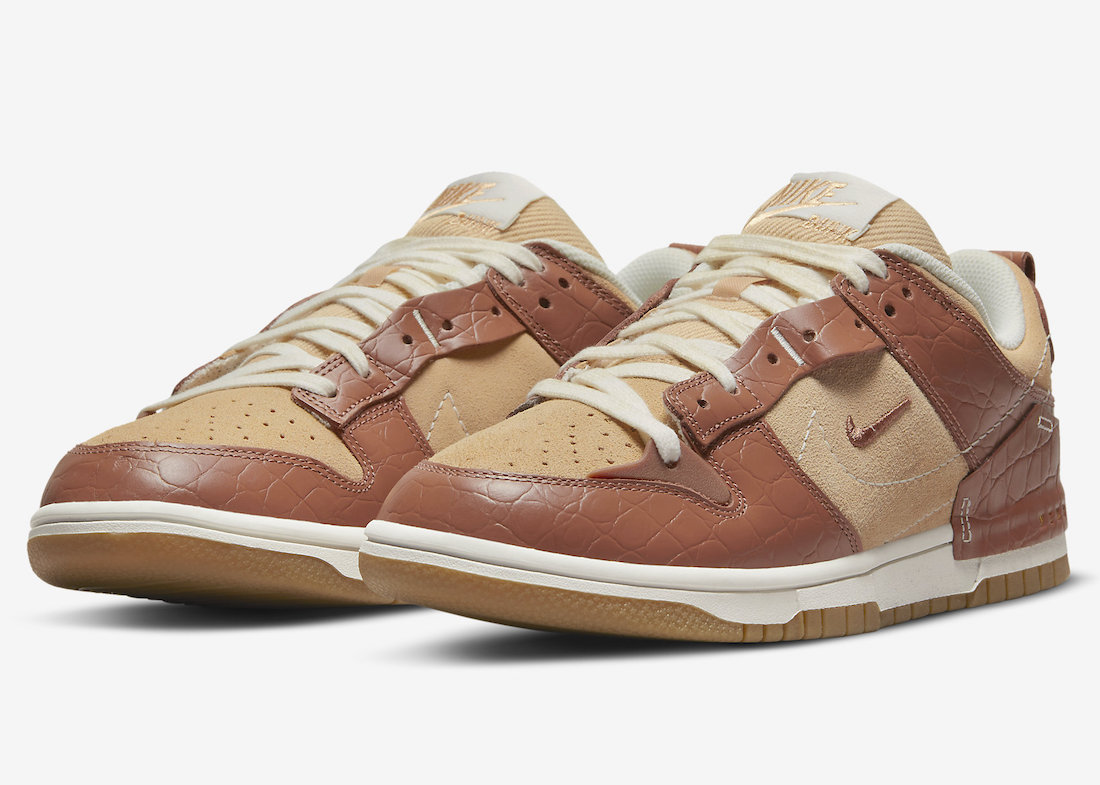 Nike Dunk Low Disrupt 2 ‘Brown Croc’ Coming Soon