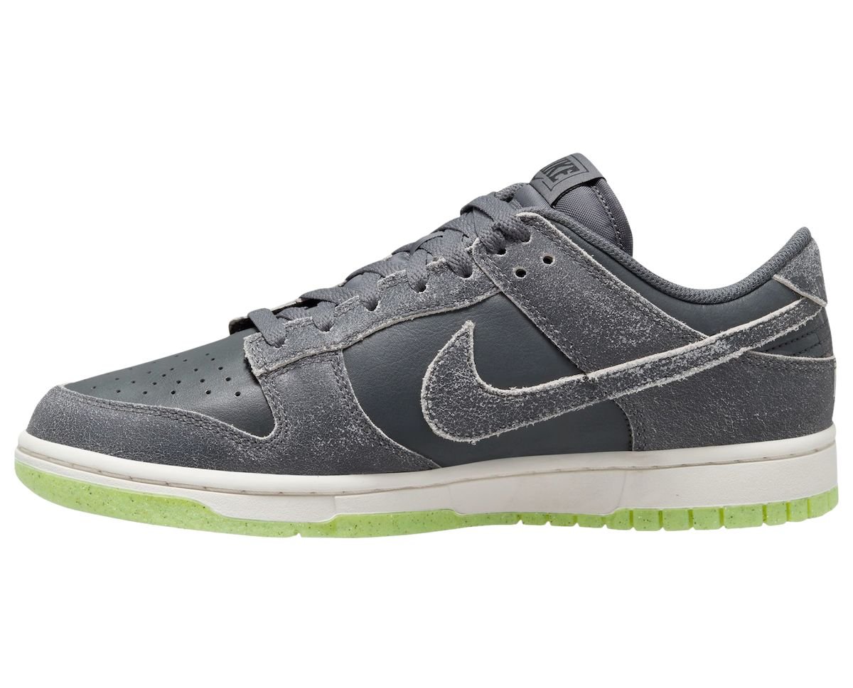 Nike Dunk Low Iron Grey Phantom Scream Green DQ7681-001 Release Date Info
