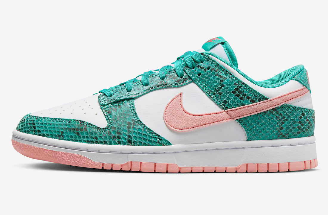 Nike Dunk Low Snakeskin DR8577-300 Release Info Price