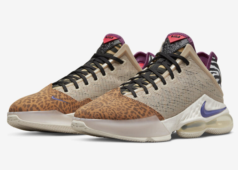 Nike LeBron 19 Low Safari DM1058-200 Release Date Info | SneakerFiles